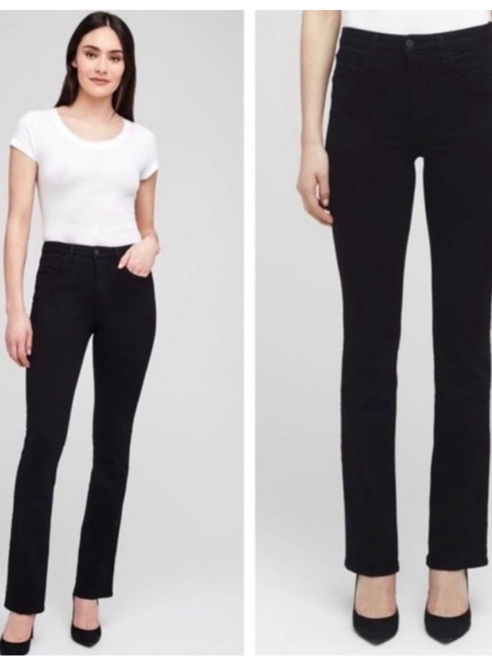 L'AGENCE Black Slim Jeans